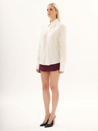 Oversized Poplin White Shirt